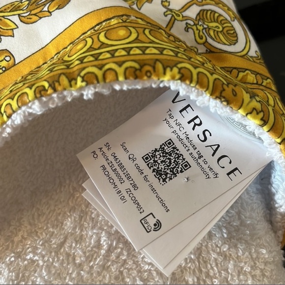 Versace Baroque slippers XL NWOT - Picture 5 of 9